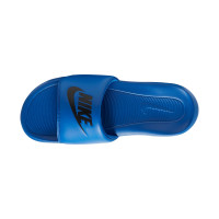 Nike Victori One Slippers Blauw Zwart