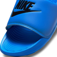 Nike Victori One Slippers Blauw Zwart