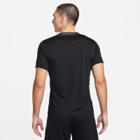 Nike Strike Trainingsshirt Zwart Donkergrijs Wit