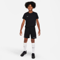 Nike Strike Trainingsbroekje Kids Zwart Donkergrijs Wit