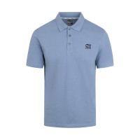 Cruyff Energized Polo Kids Grijsblauw Zwart