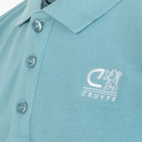 Cruyff Energized Polo Kids Lichtblauw Wit