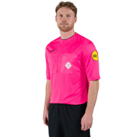 Nike KNVB Scheidsrechterstenue 2024-2026 Roze Zwart