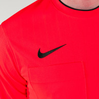 Nike KNVB Scheidsrechtersshirt Lange Mouwen 2024-2026 Felrood Zwart