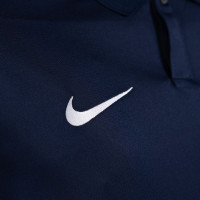 Nike KNVB Scheidsrechters Polo 2024-2026 Donkerblauw Turquoise