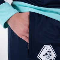 Nike KNVB Scheidsrechters Trainingsbroek 2024-2026 Dames Donkerblauw Wit