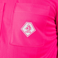 Nike KNVB Scheidsrechterstenue Lange Mouwen 2024-2026 Roze Zwart