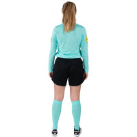 Nike KNVB Scheidsrechterstenue Lange Mouwen 2024-2026 Dames Turquoise Zwart