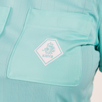 Nike KNVB Scheidsrechterstenue Lange Mouwen 2024-2026 Dames Turquoise Zwart
