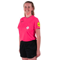Nike KNVB Scheidsrechterstenue 2024-2026 Dames Roze Zwart