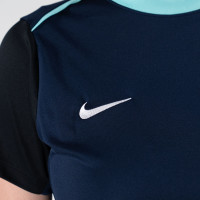 Nike KNVB Scheidsrechters Trainingsshirt 2024-2026 Dames Donkerblauw Turquoise