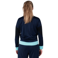 Nike KNVB Scheidsrechters Trainingsjack 2024-2026 Dames Donkerblauw Turquoise