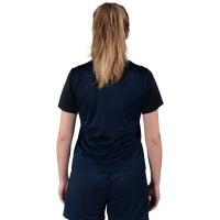Nike KNVB Scheidsrechters Trainingsshirt 2024-2026 Dames Donkerblauw Turquoise