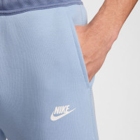Nike Tech Fleece Sportswear Joggingbroek Lichtblauw Blauwgrijs Wit