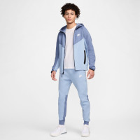 Nike Tech Fleece Sportswear Joggingbroek Lichtblauw Blauwgrijs Wit
