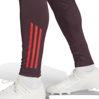 adidas Bayern München Trainingsbroek 2024-2025 Bordeauxrood Wit Rood