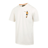 Cruyff Dos Rayas Graphic T-Shirt Wit