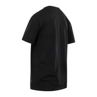 Cruyff Dos Rayas Graphic T-Shirt Zwart Oranje