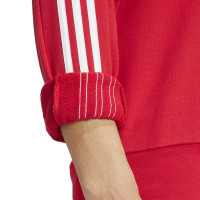 adidas Manchester United DNA Crew Sweater 2024-2025 Rood Wit