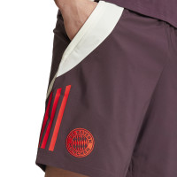 adidas Bayern München Polo Zomerset 2024-2025 Bordeauxrood Rood Wit