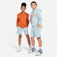 Nike Sportswear Club Fleece Broekje Kids Blauwgrijs Wit