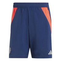 adidas Manchester United Travel Short 2024-2025 Dark Blue Red White