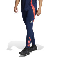 adidas Manchester United Training pants 2024-2025 Dark Blue Red Silver