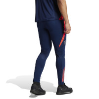 adidas Manchester United Training pants 2024-2025 Dark Blue Red Silver