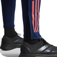 adidas Manchester United Training pants 2024-2025 Dark Blue Red Silver
