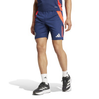 adidas Manchester United Training Set 2024-2025 Dark Blue Red Silver