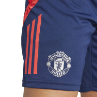adidas Manchester United Training Set 2024-2025 Dark Blue Red Silver