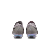 Nike Phantom GX II Elite Gras Voetbalschoenen (FG) Grijs Zwart Roze