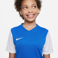 Nike Tiempo Premier II Kids Football Shirt Blue White