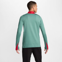Nike Liverpool Strike Training sweater 1/4-Zip 2024-2025 Green Red