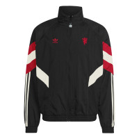 adidas Manchester United Originals Training Jacket 2024-2025 Black Red