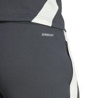 adidas Manchester United Tracksuit 1/4-Zip European 2024-2025 Dark Grey Black Red White