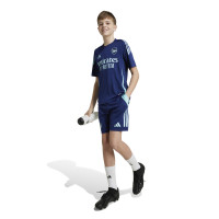 adidas Arsenal Training Shirt 2024-2025 Kids Dark Blue Light Blue