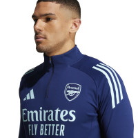 adidas Arsenal Training sweater 1/4-Zip 2024-2025 Dark Blue Light Blue