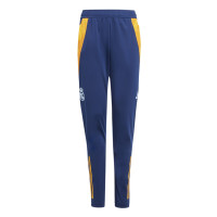 adidas Real Madrid Trainingspak 1/4-Zip 2024-2025 Kids Lichtblauw Donkerblauw