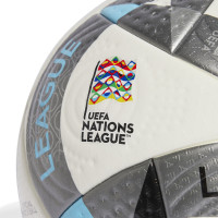 adidas UEFA Nations League Pro Voetbal Maat 5 Wit Zilver Oranje