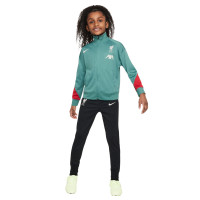 Nike Liverpool Strike Full-Zip Tracksuit 2024-2025 Toddlers Green Black Red