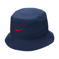 Nike Paris Saint-Germain Apex Bucket Hat Donkerblauw Rood