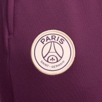 Nike Paris Saint-Germain Strike Trainingsbroek 2024-2025 Dames Paars Groen Wit Goud