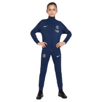 Nike Paris Saint-Germain Academy Pro Full-Zip Tracksuit 2024-2025 Kids Dark Blue White