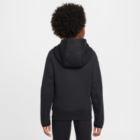 Nike Paris Saint-Germain Tech Fleece Tracksuit 2024-2025 Kids Black Anthracite Red