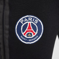 Nike Paris Saint-Germain Tech Fleece Tracksuit 2024-2025 Kids Black Anthracite Red