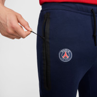 Nike Paris Saint Germain Tech Fleece Jogger 2024-2025 Dark Blue White