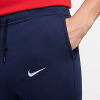 Nike Paris Saint Germain Tech Fleece Jogger 2024-2025 Dark Blue White