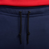 Nike Paris Saint-Germain Tech Fleece Trainingspak 2024-2025 Donkerblauw Wit