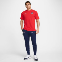 Nike Paris Saint Germain Tech Fleece Jogger 2024-2025 Dark Blue White